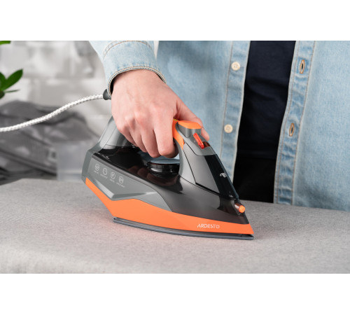 Утюг Ardesto IR-C2233-GR Черный с красным