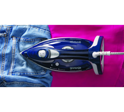 Праска Gorenje SIH2600BLC синьо-білий