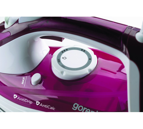 Праска Gorenje SIH3000RBC бордово-білий