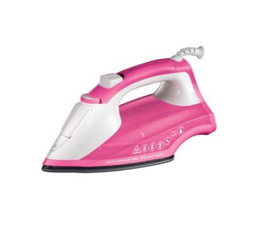 Утюг Russell Hobbs 26461-56 Light & Easy Pro Iron белый+ розовый