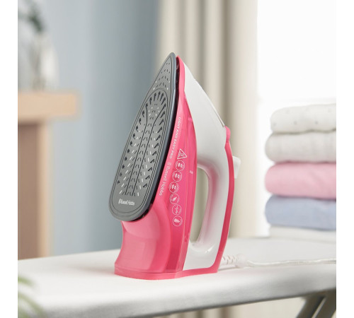 Утюг Russell Hobbs 26461-56 Light & Easy Pro Iron белый+ розовый