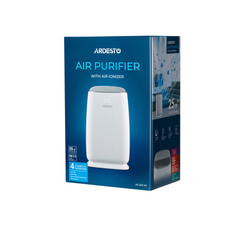 Очищувач повітря Ardesto AP-200-W1