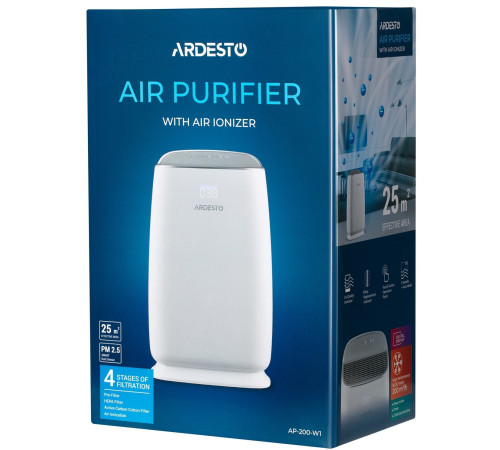 Очищувач повітря Ardesto AP-200-W1