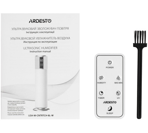 Зволожувач повітря Ardesto USH-M-CNTRTCH-8L-W