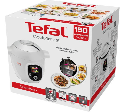 Мультиварка-скороварка TEFAL Cook4Me + CY851130