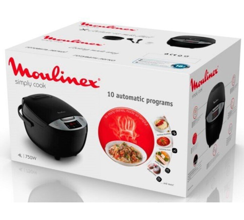 Мультиварка MOULINEX SIMPLY COOK MK611832