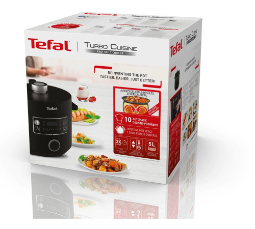 Мультиварка-скороварка Tefal TURBO CUISINE CY754830