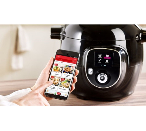 Мультиварка-скороварка TEFAL Cook4me + Connect CY855830