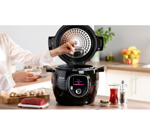 Мультиварка-скороварка TEFAL Cook4me + Connect CY855830