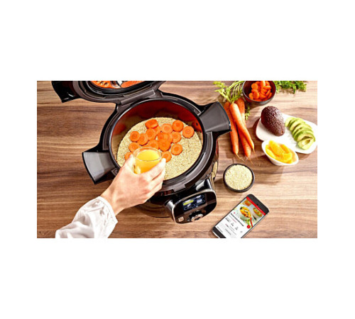 Мультиварка-скороварка TEFAL Cook4me + Connect CY855830