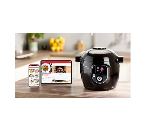 Мультиварка-скороварка TEFAL Cook4me + Connect CY855830