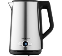 Электрочайник Ardesto EKL-X52E/1.5 л/2200 Вт/двойные стенки/LED дисплей/4 темп. режима/Strix контроль/нержавеющая сталь