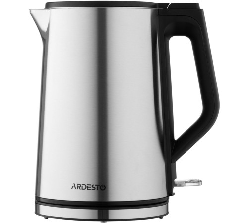 Электрочайник Ardesto EKL-X51/1.5 л/2200 Вт/двойные стенки/Strix контроль/нержавеющая сталь