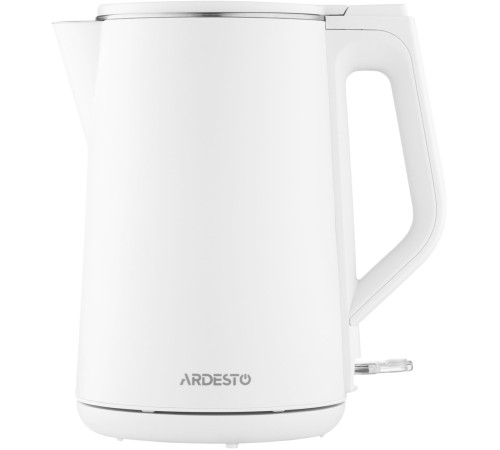 Электрочайник Ardesto EKL-X50/1.7 л/2200 Вт/двойные стенки/Strix контроль/белый