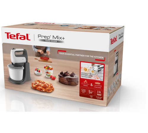 Міксер стаціонарний TEFAL Prep Mix HT464138