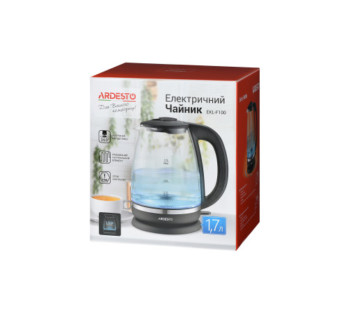 Электрочайник Ardesto EKL-F100