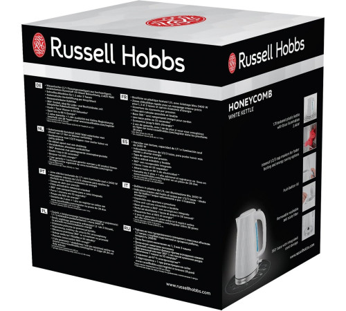 Чайник Russell Hobbs 26050-70 Honeycomb White