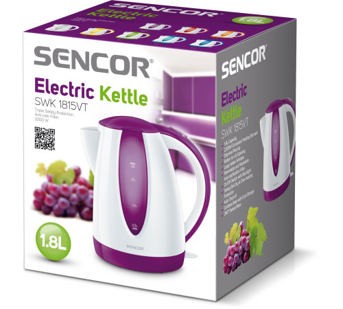 Электрический чайник Sencor SWK1815VT