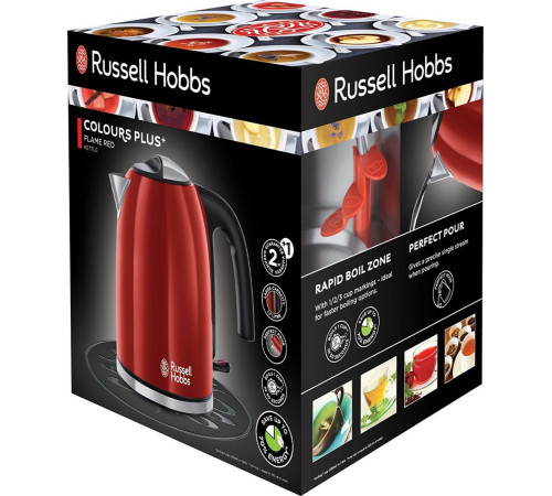 Электрочайник Russell Hobbs 20412-70 Colours Plus Red