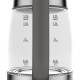 Электрочайник Tefal Glass Kettle, 1,7л, стекло, серый
