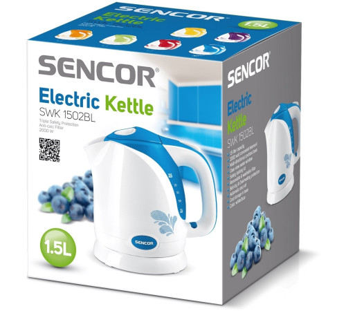 Электрический чайник Sencor SWK1502BL