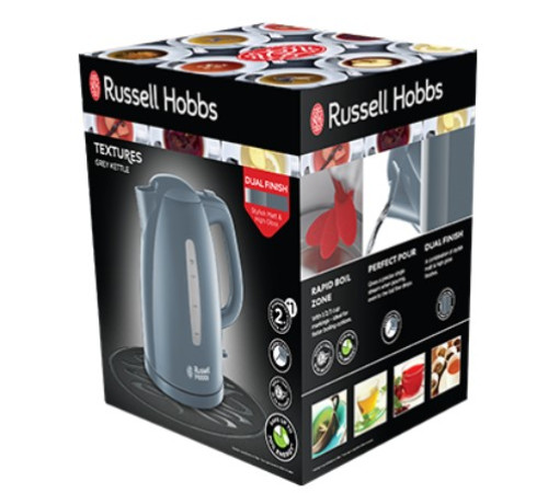 Чайник Russell Hobbs 21274-70 Textures Grey