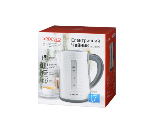 Электрочайник Ardesto EKL-F17WG