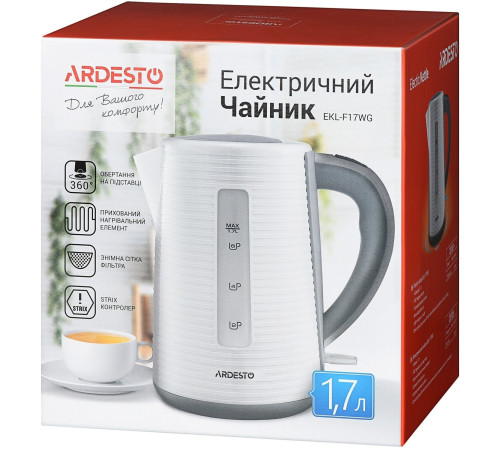 Электрочайник Ardesto EKL-F17WG