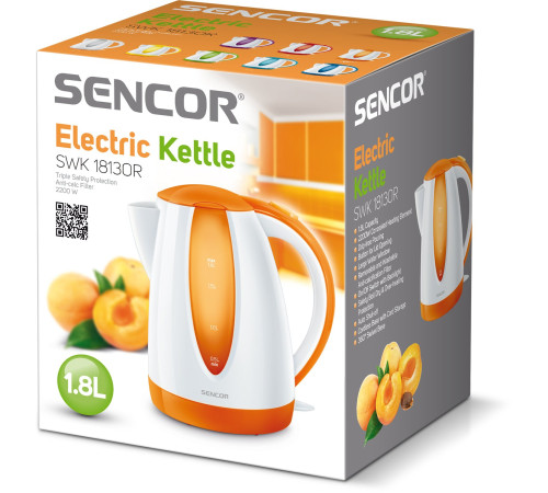 Электрический чайник Sencor SWK1813OR