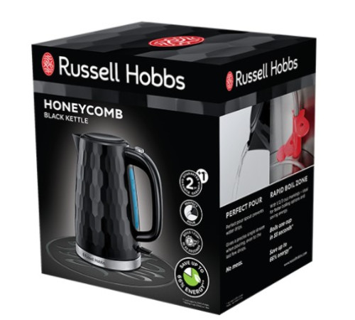 Чайник Russell Hobbs 26051-70 Honeycomb Black