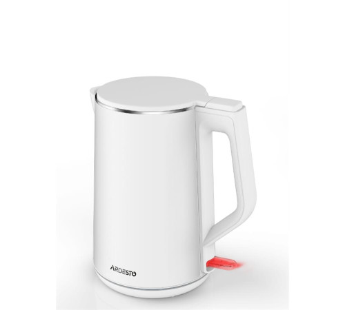 Электрочайник Ardesto EKL-X50/1.7 л/2200 Вт/двойные стенки/Strix контроль/белый