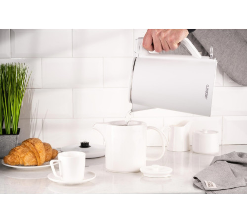 Электрочайник Ardesto EKL-X50/1.7 л/2200 Вт/двойные стенки/Strix контроль/белый