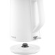 Электрочайник Ardesto EKL-X50/1.7 л/2200 Вт/двойные стенки/Strix контроль/белый