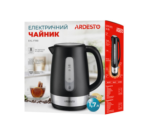Электрочайник Ardesto EKL-F19B