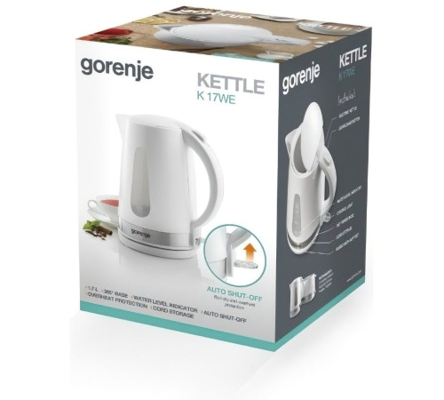 Чайник Gorenje K 17 WE