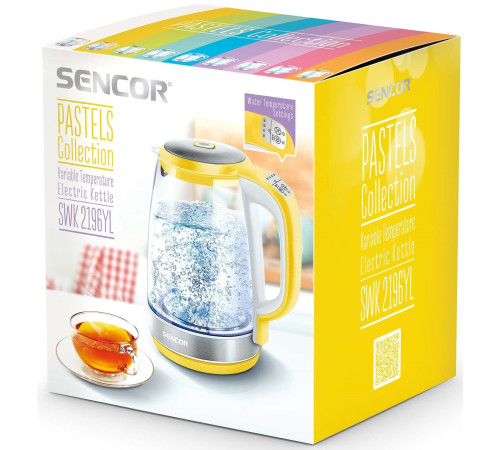 Электрочайник Sencor SWK2196YL