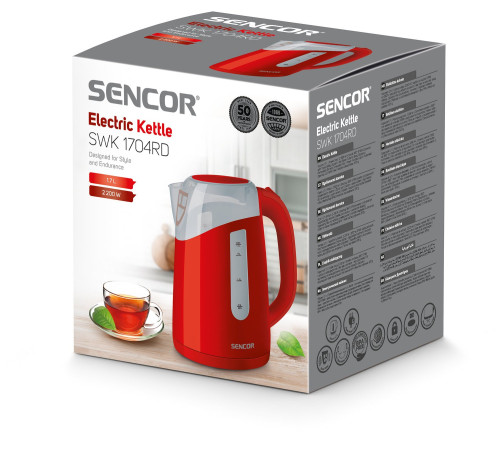 Чайник Sencor SWK 1704RD