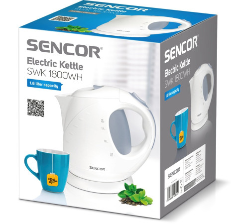 Электрочайник Sencor SWK1800WH