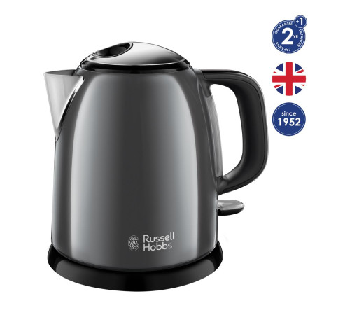 Електрочайник Russell Hobbs 24993-70 Colours Plus Mini Gray
