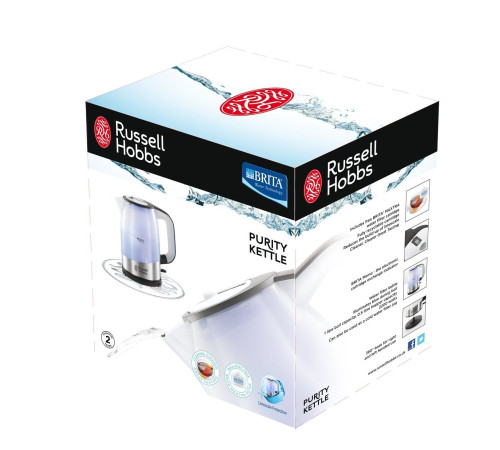 Электрочайник Russell Hobbs 22850-70 Purity с фильтром Brita
