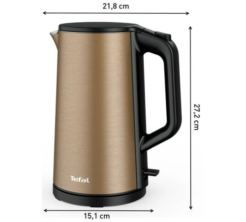 Электрочайник TEFAL DOUBLE LAYER SS KI583C10