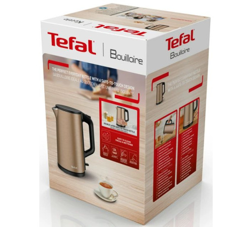 Электрочайник TEFAL DOUBLE LAYER SS KI583C10