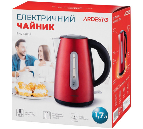 Электрочайник Ardesto EKL-F300R