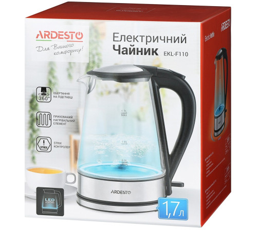 Электрочайник Ardesto EKL-F110