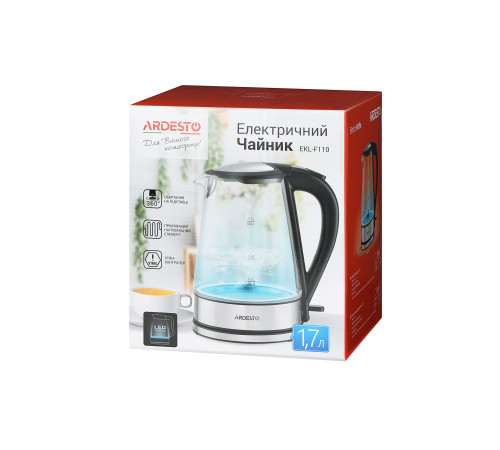 Электрочайник Ardesto EKL-F110