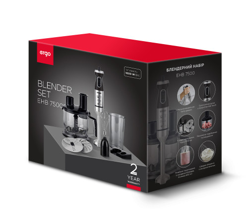 Погружной блендер ERGO EHB 7500