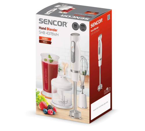 Занурюваний блендер Sencor SHB 4378WH