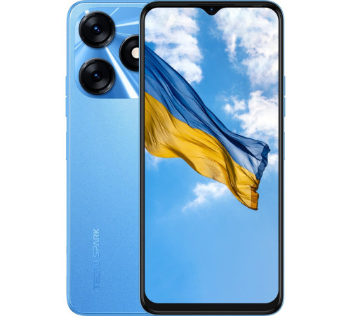 Смартфон TECNO Spark 10 (KI5q) 8/128Gb Meta Blue
