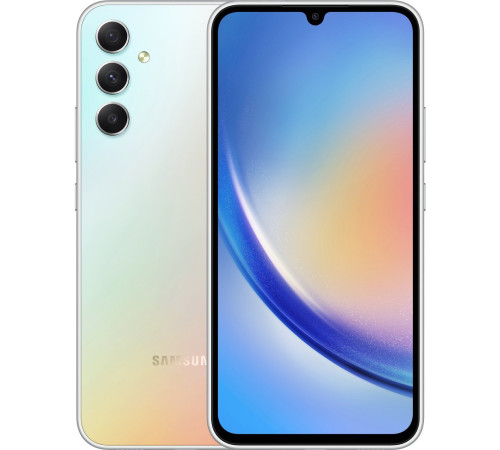 Смартфон Samsung Galaxy A34 5G 6/128Gb Silver (SM-A346EZSASEK)