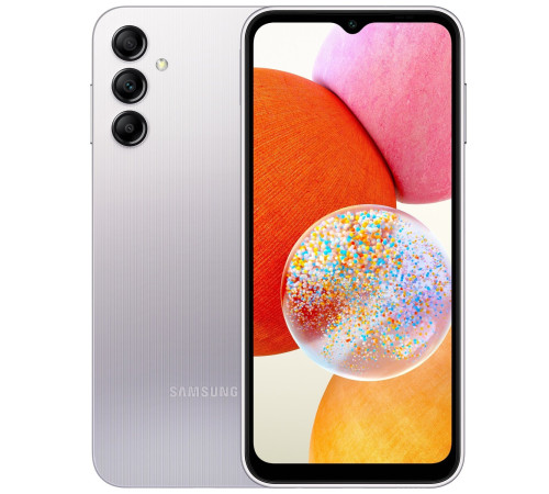 Смартфон Samsung Galaxy A14 LTE 4/128Gb Silver (SM-A145FZSVSEK)